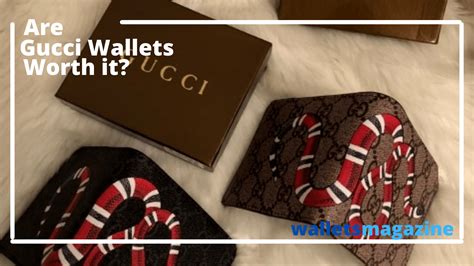 is a gucci wallet worth it|Gucci wallet price in usa.